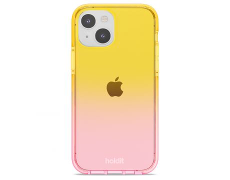 Holdit Seethru за Apple iPhone 14/13, жълт/розов на супер цени