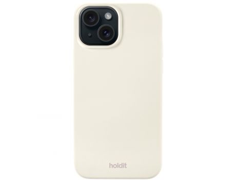Holdit Silicone за Apple iPhone 13/14, бежов на супер цени