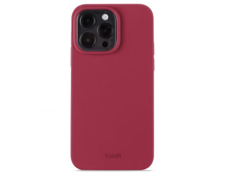 Holdit Silicone за Apple iPhone 14 Pro Max, червен на супер цени