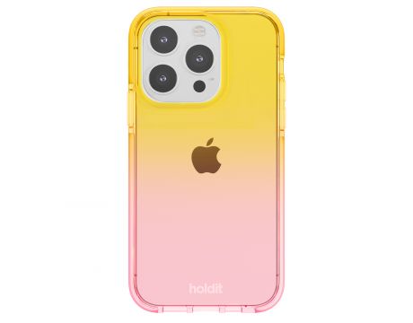 Holdit Seethru за Apple iPhone 14 Pro, жълт/розов на супер цени