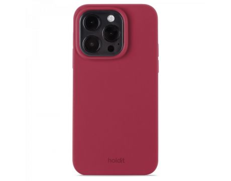 Holdit Silicone за Apple iPhone 14 Pro, червен на супер цени