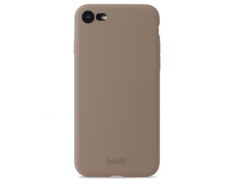 Holdit Silicone за Apple iPhone 7/8/SE 2020/SE 2022, кафяв на супер цени