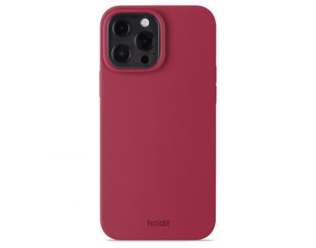 Holdit Silicone за Apple iPhone 13 Pro Max, червен на супер цени