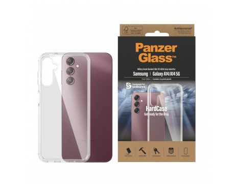 PanzerGlass Hard Case за Samsung Galaxy A14/A14 5G, прозрачен на супер цени
