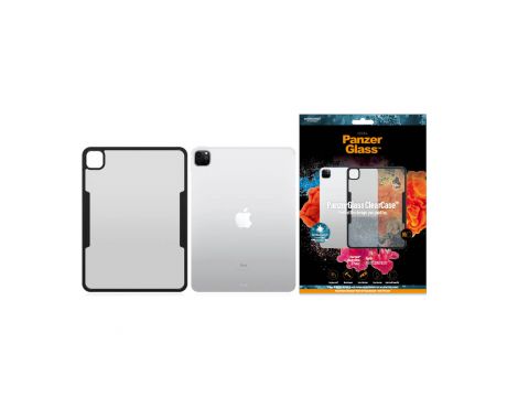 PanzerGlass ClearCase за Apple iPad 11(2018/20/21), прозрачен/черен на супер цени