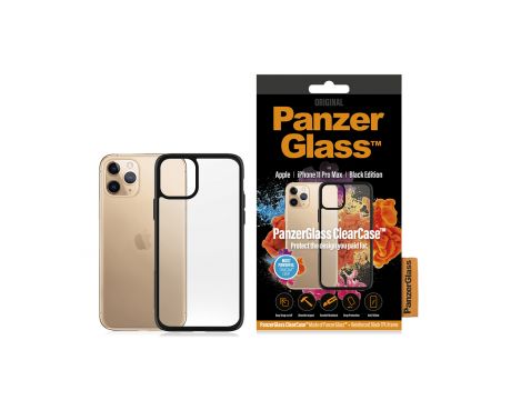 PanzerGlass ClearCase за Apple iPhone 11 Pro Max, прозрачен/черен на супер цени