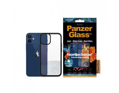 PanzerGlass за Apple iPhone 12 mini, прозрачна/черна на супер цени