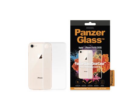 PanzerGlass ClearCase за Apple iPhone 7/8/SE2020/SE2022, прозрачен на супер цени