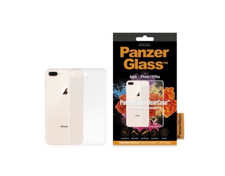 PanzerGlass ClearCase за Apple iPhone 7/8+, прозрачен на супер цени