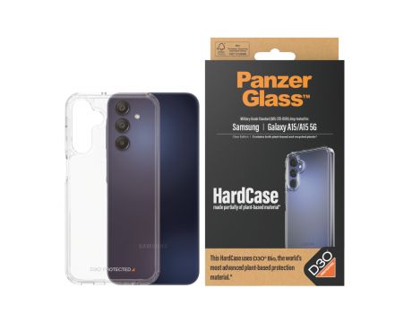 PanzerGlass HardCase за Samsung Galaxy A15, прозрачен на супер цени
