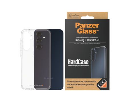 PanzerGlass Hardcase за Samsung Galaxy A55 5G, прозрачен на супер цени