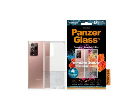 PanzerGlass ClearCase за Samsung Galaxy Note 20 Ultra, прозрачен на супер цени