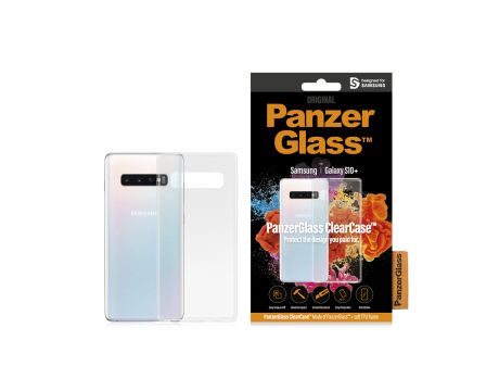 PanzerGlass ClearCase за Samsung Galaxy S10+, прозрачен на супер цени