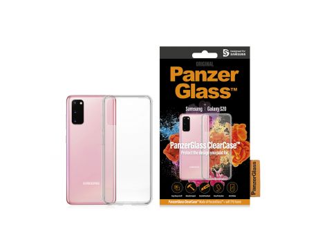 PanzerGlass ClearCase за Samsung Galaxy S20, прозрачен на супер цени