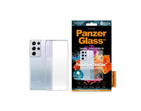 PanzerGlass ClearCase за Samsung Galaxy S21 Ultra, прозрачен на супер цени