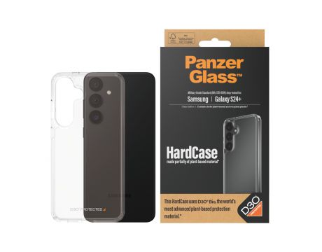 PanzerGlass Hardcase за Samsung Galaxy S24+, прозрачен на супер цени
