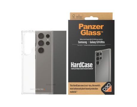 PanzerGlass Hardcase за Samsung Galaxy S24 Ultra, прозрачен на супер цени