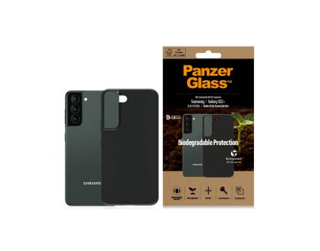PanzerGlass Biodegradable Protection за Samsung Galaxy S22+, черен на супер цени