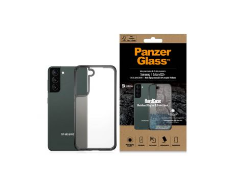 PanzerGlass HardCase за Samsung Galaxy S22+, прозрачен/черен на супер цени