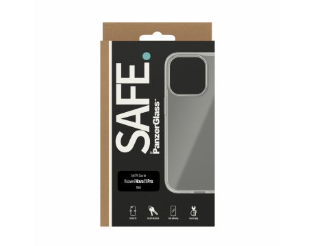 SAFE Soft TPU за HUAWEI Nova 11 Pro, прозрачен на супер цени