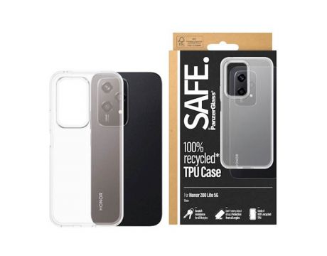 SAFE TPU за Honor 200 Lite 5G, прозрачен на супер цени
