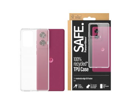 SAFE TPU за Motorola Edge 50 Fusion, прозрачен на супер цени
