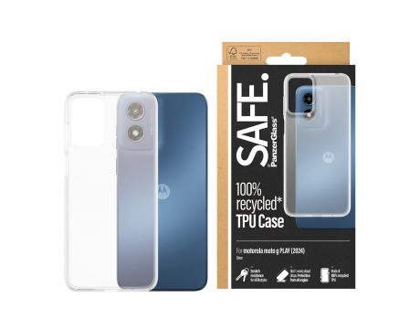 SAFE TPU за Motorola Moto G Play 2024, прозрачен на супер цени