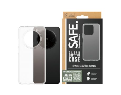 SAFE за Oppo A5 Pro 5G/A1 Alpha L5 5G, прозрачен на супер цени