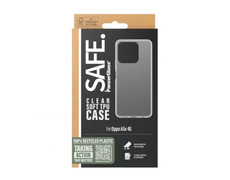 SAFE за Oppo A5x 4G, прозрачен на супер цени