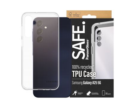 SAFE TPU за Samsung Galaxy A25 5G, прозрачен на супер цени