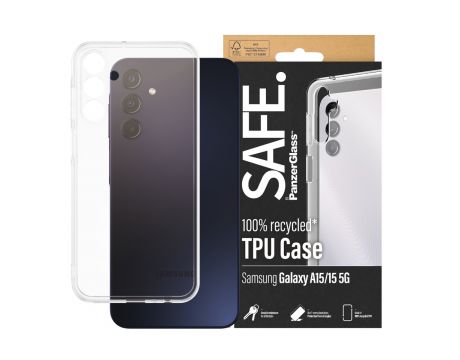 SAFE TPU за Samsung Galaxy A15/A15 5G, прозрачен на супер цени