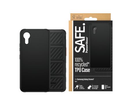 SAFE TPU за Samsung Galaxy XCover 7, черен на супер цени
