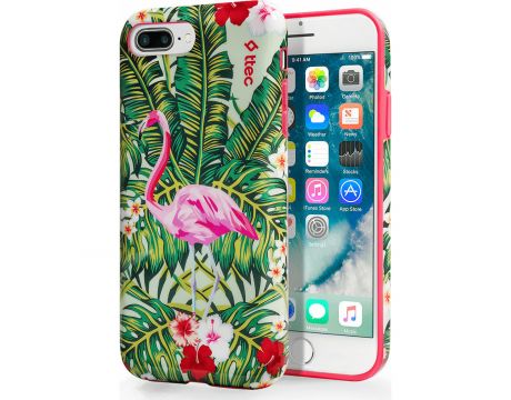 ttec ArtCase Flamingo за Apple iPhone 7/8 Plus, шарен на супер цени