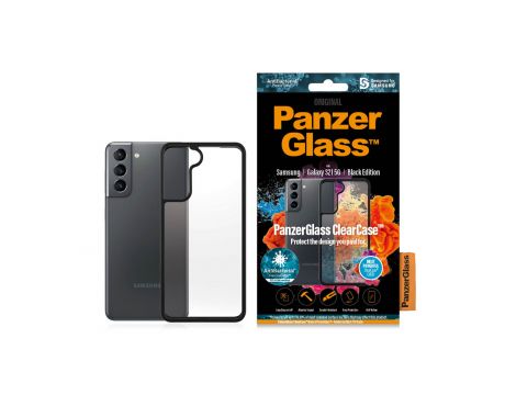 PanzerGlass ClearCase за Samsung Galaxy S21, прозрачен/черен на супер цени