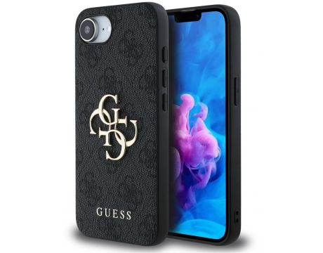 GUESS 4G Metal Logo за Apple iPhone 16e/17e, сив на супер цени