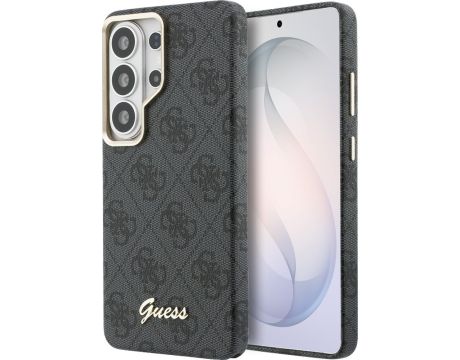 GUESS 4G Script Metal Logo за Samsung Galaxy S26 Ultra, сив на супер цени