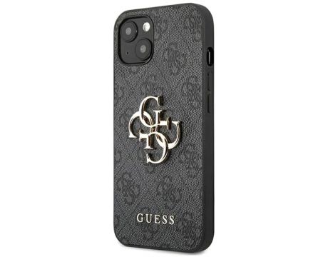GUESS 4G Metal Logo за Apple iPhone 13, сив на супер цени