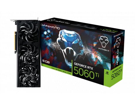Gainward GeForce RTX 5060 Ti 8GB Python III DLSS 4 на супер цени