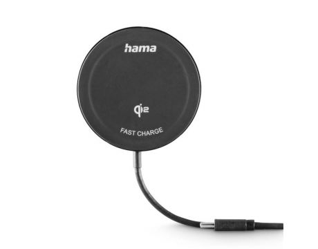Hаma Qi2 15W, черен на супер цени
