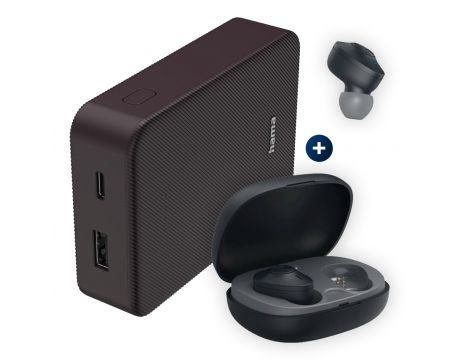 Hama Colour 10, лилав и безжични слушалки Hama Freedom Buddy, черен на супер цени