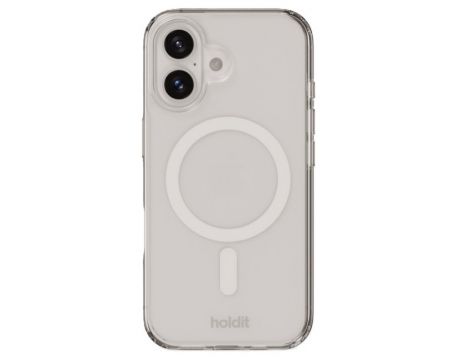 Holdit MagSafe за Apple iPhone 16 Plus, прозрачен/бял на супер цени