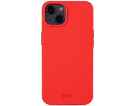 Holdit Silicone за Apple iPhone 13, червен на супер цени