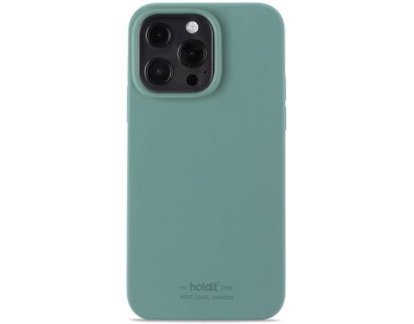 Holdit Silicone за Apple iPhone 13 Pro, зелен на супер цени