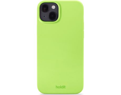 Holdit Silicone за Apple iPhone 14 Plus, светлозелен на супер цени