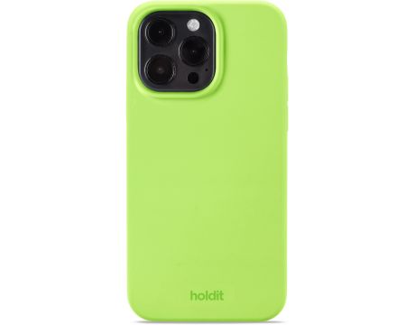 Holdit Silicone за Apple iPhone 14 Pro Max, зелен на супер цени