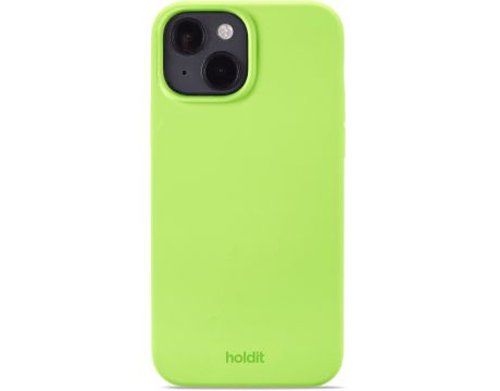 Holdit Silicone за Apple iPhone 14, светлозелен на супер цени