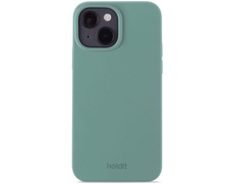 Holdit Silicone за Apple iPhone 14, зелен на супер цени