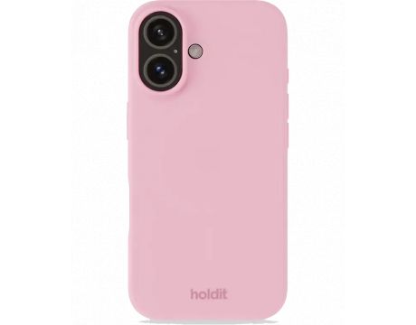 Holdit Silicone за Apple iPhone 16 Plus, розов на супер цени