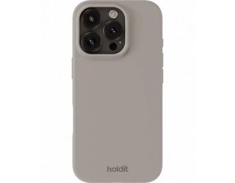 Holdit Silicone за Apple iPhone 16 Pro Max, сив на супер цени