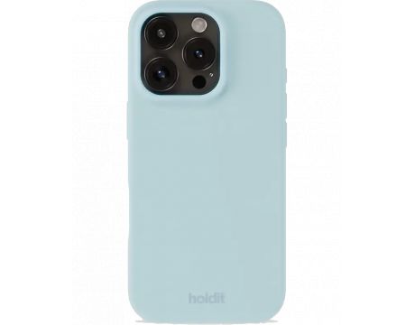 Holdit Silicone за Apple iPhone 16 Pro Max, светлосин на супер цени